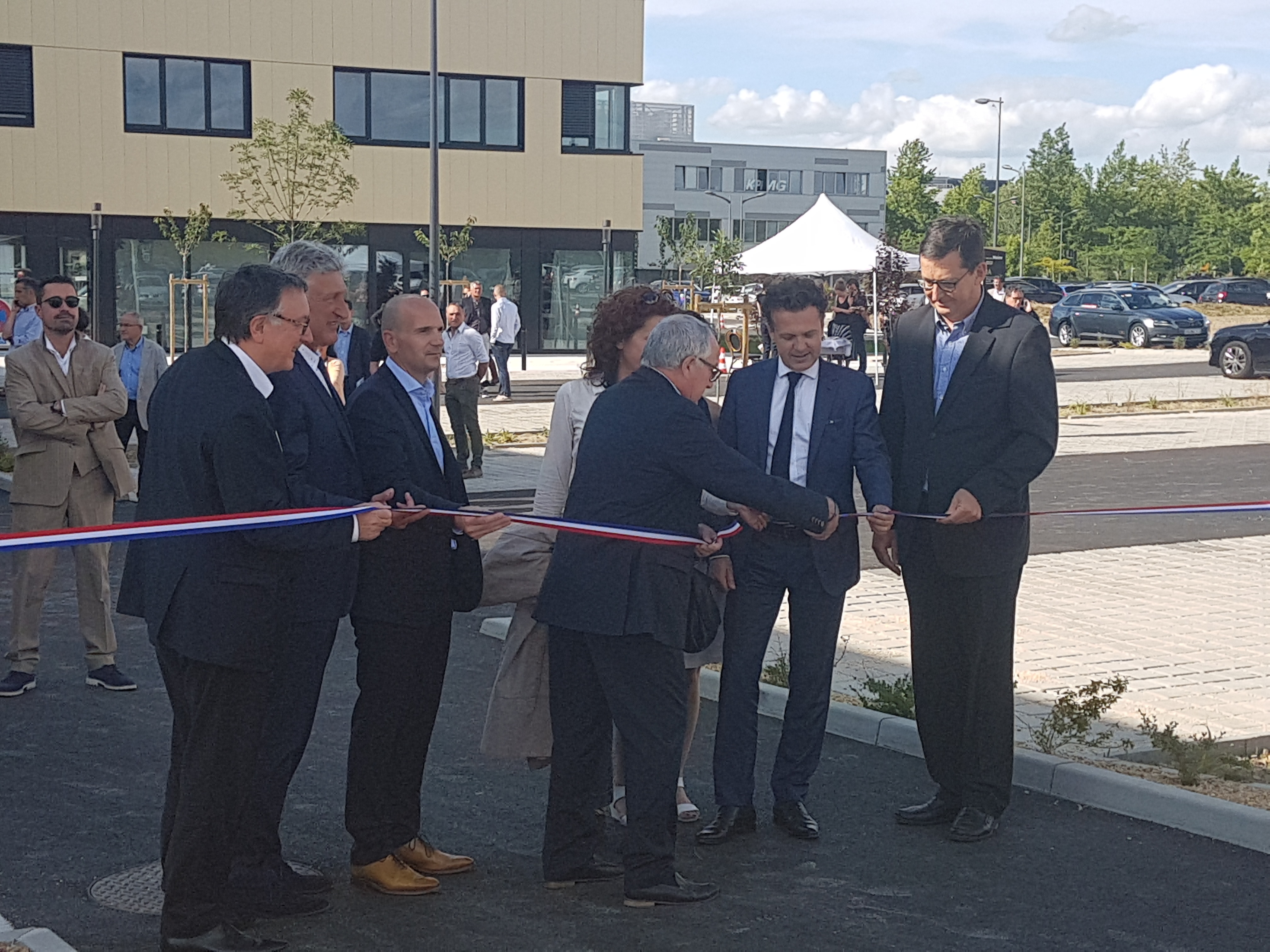 Linauguration Carré dOrgemont Linauguration Carré dOrgemont